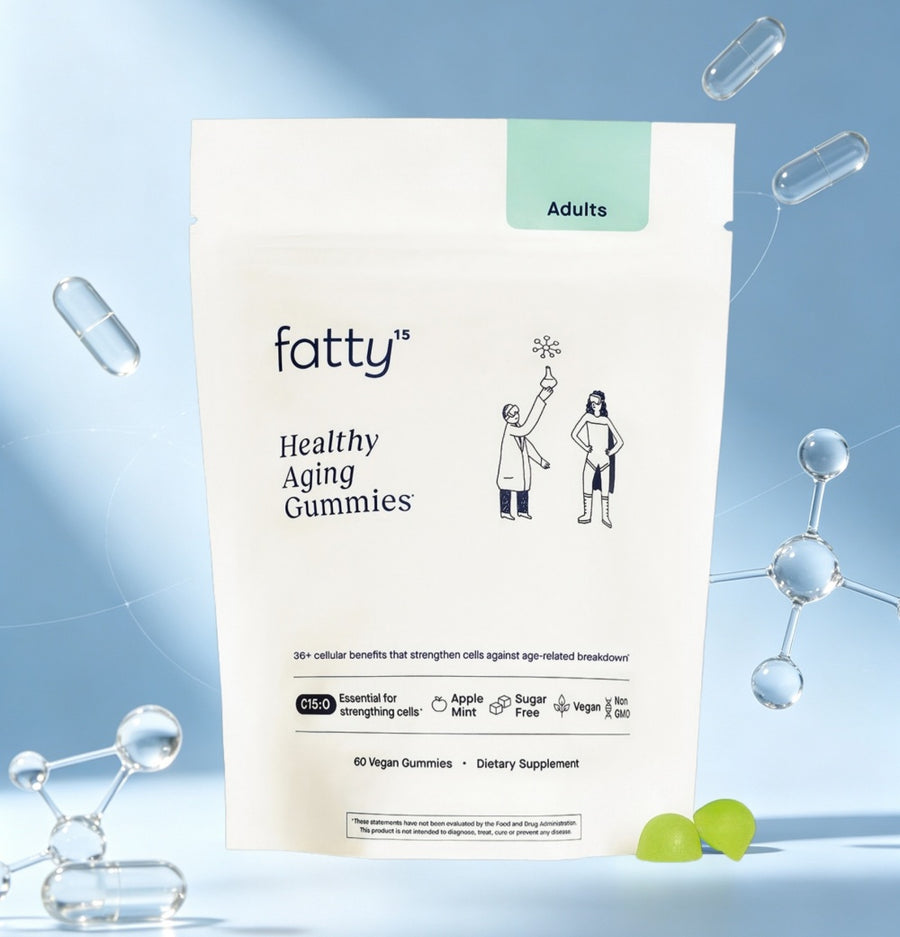 Fatty15 supplement bottle